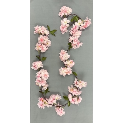 Cherry Blossom Garland Lt Pink 6'